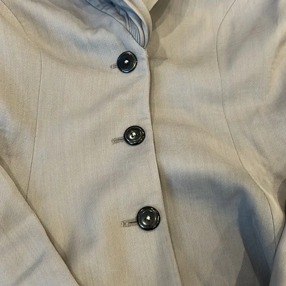 Vintage Giorgio Armani pleated collar blazer size 38